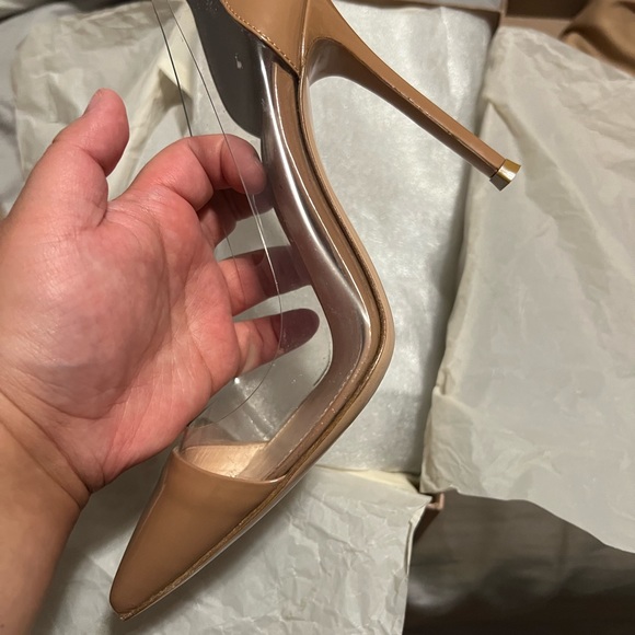Gianvito Rossi Plexi heels size 35 nude - Picture 13 of 15